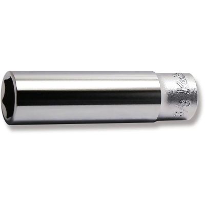 KKN2300A-3-8 image(0) - Ko-ken USA 2300A-3/8 1/4 Square Drive Socket 3/8 6 Point Length 50 mm