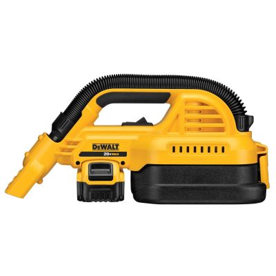 DWTDCV517M1 image(0) - DEWALT 20V Max* Cordless Vacuum Kit, Wet/Dry, Portable, 1/2-Gallon