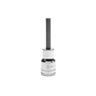 KDT82555 image(0) - GearWrench 1/2 Inch Drive Mid Length Hex Bit SAE Socket 1/4 Inch