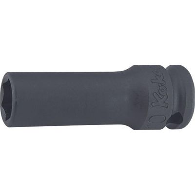 KKN13301X-24 image(0) - Ko-ken USA 13301X-24 3/8 Sq. Dr. Socket 24mm 6 point Length 50mm Thin walled