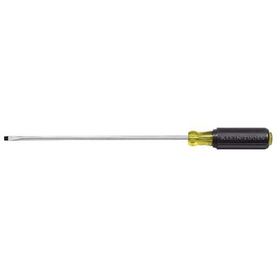 KLE6083 image(0) - Klein Tools 1/8-Inch Cabinet Mini Screwdriver, 3-Inch Round Shank