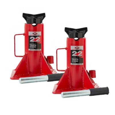 INT6422 image(0) - American Forge & Foundry Jack Stands - 22 Ton Capacity - Pin Style - Pair