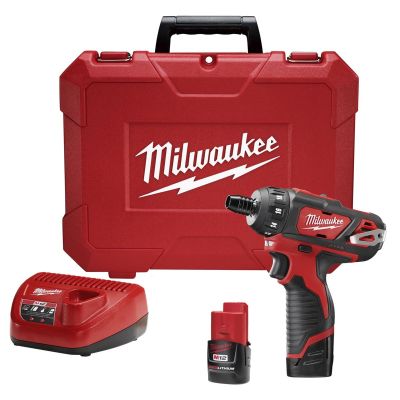 MLW2406-22 image(0) - Milwaukee Tool M12 FUEL 1/4&rdquo; Hex 2-Speed Screwdriver Kit