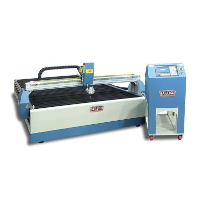 BLI1225308 image(0) - Baileigh PT-48AH-W - 220V 1 Phase 4' x 8' CNC Plasma Cutting Table with Automatic Torch Height Control and Water Table