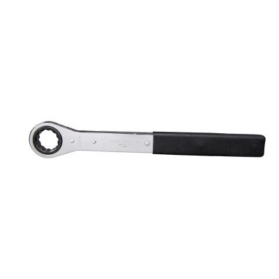KLE53873 image(0) - Klein Tools Ratcheting Box End Wrench, 1-Inch