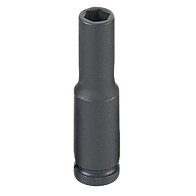 GRE908DG image(0) - Grey Pneumatic 1/4" Drive x 1/4" Magnetic Deep Socket