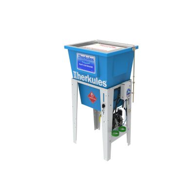 HERG202 image(0) - Herkules Equipment G202 - Automatic 2 Gun, 2 Cup Paint Gun Washer w/ Flow-Through Brush