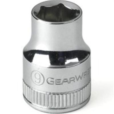 KDT80128 image(0) - GearWrench 1/4 Inch Drive 6 Point Standard Metric Socket 6mm