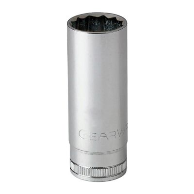 KDT80789 image(0) - GEARWRENCH 1/2 Inch Drive 12 Point Deep Metric Socket 18mm