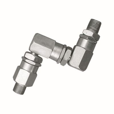 INT8686 image(0) - American Forge & Foundry Grease Fitting 360&deg; "Z" Swivels Adapter - 1/4" NPT M x 27 TPI M