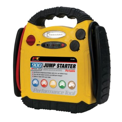 WLMW1665 image(0) - Wilmar Corp. / Performance Tool 900 Amp Jump Starter with Inflator