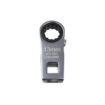 KTIXD2CW13MM image(0) - K Tool International Ratcheting Crowfoot Wrench 13mm 3/8 Inch Drive