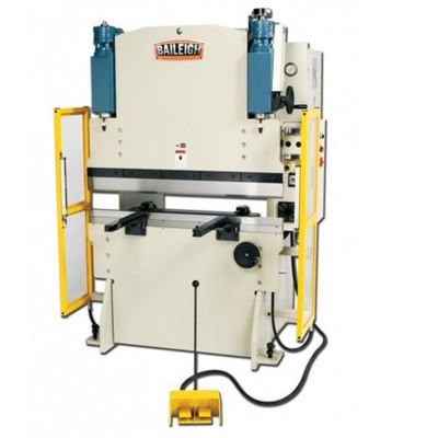 BLI1000801 image(0) - Baileigh BP-3350NC - 220V 3 Phase 33 Ton Hydraulic Press Brake. Distance Between Housings is 38"