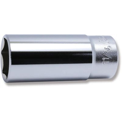KKN3300A-11-16 image(0) - Ko-ken USA 3300A-11/16 3/8 Square Drive Socket 11/16 6 Point Length 55 mm