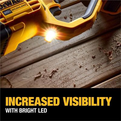 DWTDCD445B image(0) - DEWALT 20V MAX* Brushless Cordless 7/16 in Compact Quick Change Stud and Joist Drill with FLEXVOLT ADVANTAGE (Tool Only)