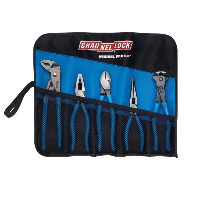CHATOOLROLL5 image(0) - Channellock 5 Piece Professional Tool Set