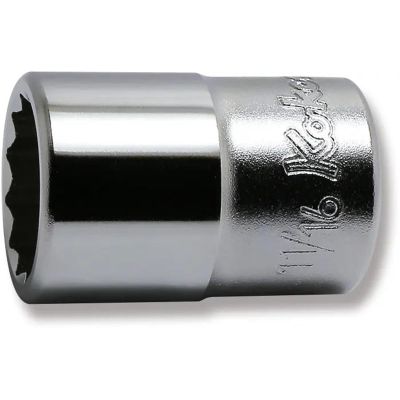KKN4405A-11-16 image(0) - Ko-ken USA 4405A-11/16 1/2 Square Drive Socket 11/16 12 Point Length 37 mm