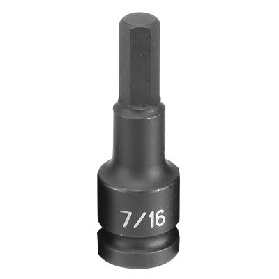 GRE2914F image(0) - Grey Pneumatic 1/2" Drive x 7/16" Hex Driver
