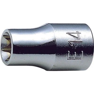 KKN4425-E14 image(0) - Ko-ken USA 4425-E14 1/2 Square Drive Socket TORX E14 Length 37 mm