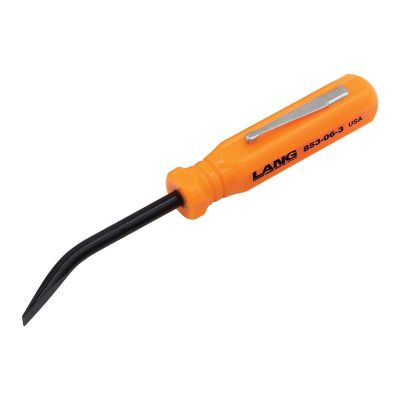 KAS853-06-3 image(0) - Lang Tools (Kastar) 853-06-3 - Mini Pocket Pry Bar 27-degree offset