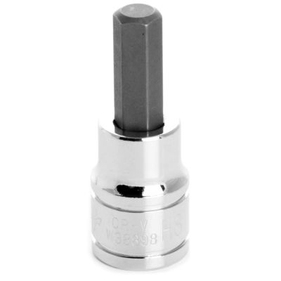 WLMW38898 image(0) - Wilmar Corp. / Performance Tool 3/8" Drive 8mm Hex Bit Socket