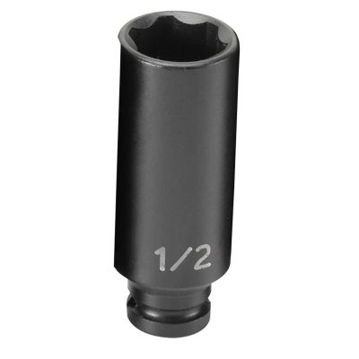 GRE916DS image(0) - Grey Pneumatic 1/4" Surface Drive x 1/2" Deep  Socket