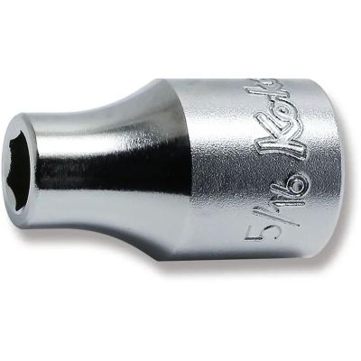 KKN4400A-5-16 image(0) - Ko-ken USA 4400A-5/16 1/2 Square Drive Socket 5/16 6 Point Length 36 mm