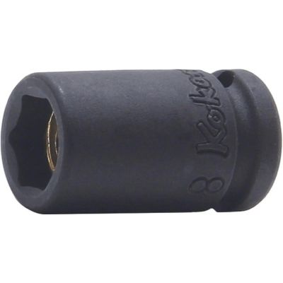 KKN12400MG-11 image(0) - Ko-ken USA 12400MG-11 1/4 Square Drive Socket 11 mm 6 Point Length 23 mm Magnet