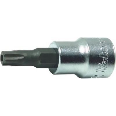 KKN3025-50-45IPR image(0) - Ko-ken USA 3025.50-45IPR 3/8 Square Drive Tamper-Resistant TORXplus 45IPR Bit Socket - Length 50 mm