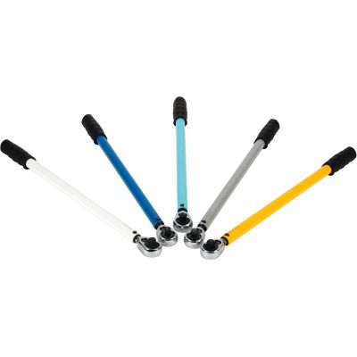 INT42005 image(0) - American Forge & Foundry Torque Wrench Set - 1/2" Drive 5 Pc. - Preset - 65,100,120,120 & 140 Ft/Lbs (88-190 Nm)