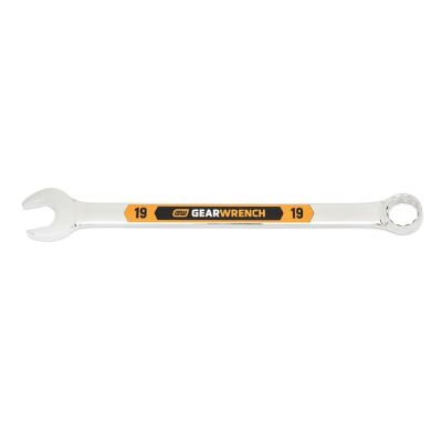 KDT81676H image(0) - GEARWRENCH 19mm 12 Point Hi-Viz Long Pattern Combination Wrench