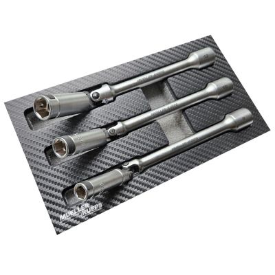 MLK600270 image(0) - Mueller - Kueps 3/8 Inch Universal Joint Glow Plug Socket Kit