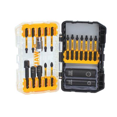 DWTDWA2T20C image(0) - DEWALT Flextorq Impact Ready Screwdriving Bit Sets With Toughcase+ System