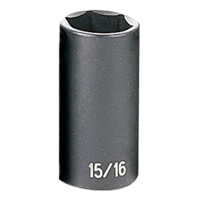 GRE1030D image(0) - Grey Pneumatic 3/8" Drive x 15/16" Deep Socket