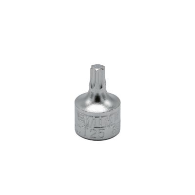 VIMHCT25 image(0) - VIM Tools T25 - 1/2 Cut TORX Driver, 1/4 Inch Square Drive, 3/4 Inch OAL, S2 Steel
