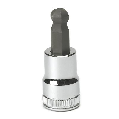 KDT82506 image(0) - GEARWRENCH 3/8 Inch Drive Ball End Hex Bit Metric Socket 10mm