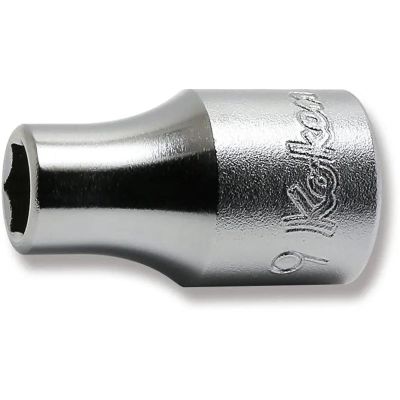 KKN4400M-9 image(0) - Ko-ken USA 4400M-9 1/2 Square Drive Socket 9 mm 6 Point Length 37 mm