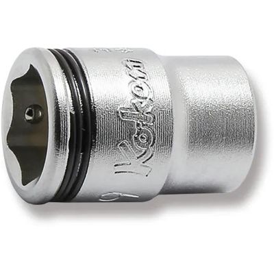 KKN2450MS-9 image(0) - Ko-ken USA 1/4 Sq. Dr. Short NUT GRIP&reg; Socket  -  9mm