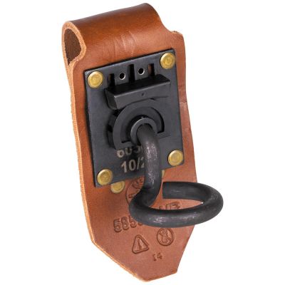 KLE5826M image(0) - Klein Tools Quick Release Leather Belt, Medium