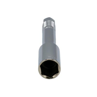 VIMSPMED1316 image(0) - VIM TOOLS 13/16 Inch Extra Deep Spark Plug Socket - 6 Inch Long - 3/8 Inch Drive