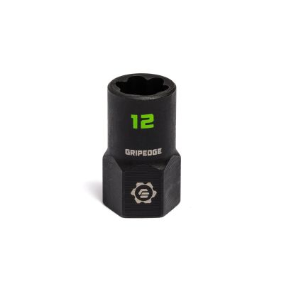 GETXBM12 image(0) - Grip Edge Tools 12mm 3/8" Dr RPT Socket Extractor with FORS (Standard Length)