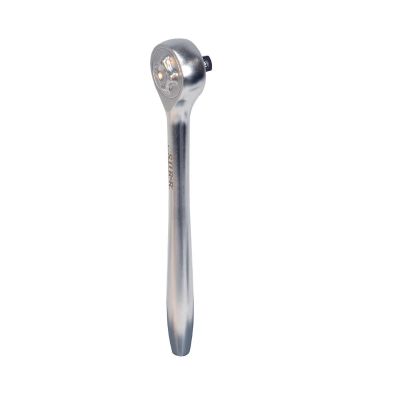 SRRNR38 image(0) - S.U.R.&R. 2.5&deg; 3/8" Drive Nano-Ratchet Set provides minimal Swing Angle  Maximum Control, Tech-Friendly Ratchet for Everyday Tightening and Loosening Applications