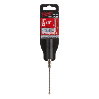 MLW48-20-7198 image(0) - Milwaukee Tool SDS Bit 3/16" x 6" with 1/4" Hex  (25-Pack)