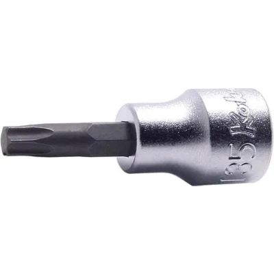 KKN3025-50-T35 image(0) - Ko-ken USA 3025.50-T35 3/8 Square Drive TORX T35 Bit Socket - Length 50 mm