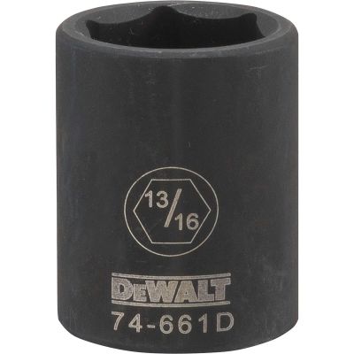 DWTDWMT74661OSP image(0) - DEWALT Dwmt 6Pt 1/2In Dr Im Skt 13/16In SAE