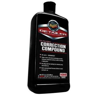MEGD30032 image(0) - Meguiar's Automotive D300 Detailer DA Microfiber Correction Compound, 32 oz.