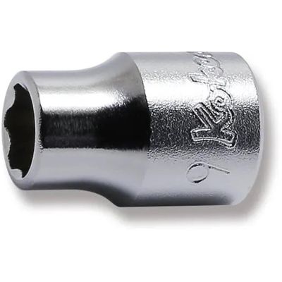 KKN3410M-9 image(0) - Ko-ken USA 3410M-9 3/8 Square Drive Socket 9 mm Surface Length 26 mm