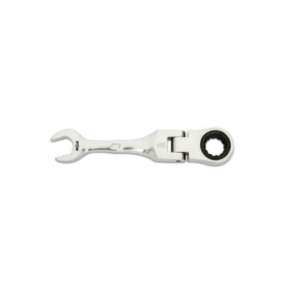 KDT86871 image(0) - GEARWRENCH 3/8 Inch 90-Tooth 12 Point Stubby Flex Combination Ratcheting Wrench
