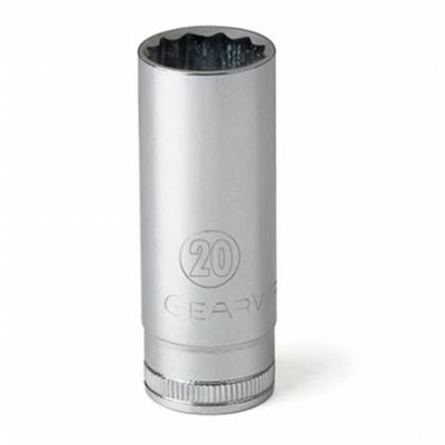 KDT80826 image(0) - GEARWRENCH 1/2 Inch Drive 12 Point Deep Metric Socket 30mm