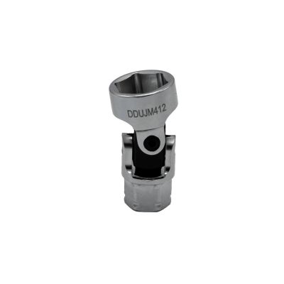 VIMDDSUJM412 image(0) - VIM Tools 12 mm 6 Point Dual Drive Stubby UJ Metric Socket - 1/4 Inch X 11 mm Drive